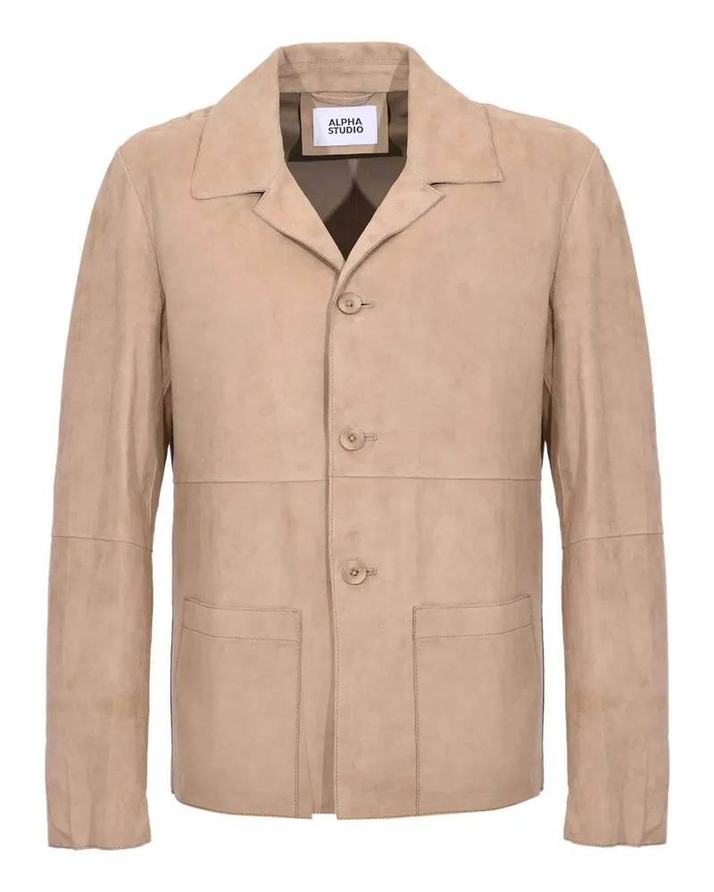 Alpha Studio Lederjacke - Bunt Bunt