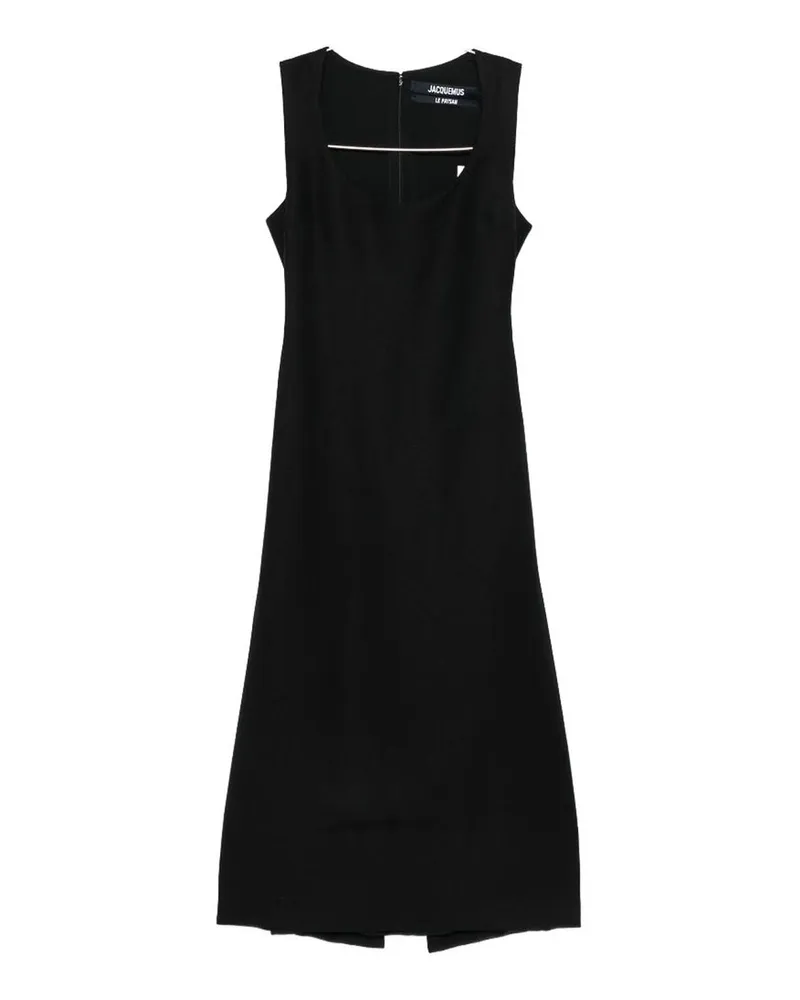 Jacquemus Maxikleid - Schwarz Schwarz