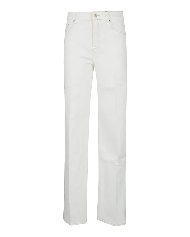 7 for all mankind Straight Leg Jeans - Braun Braun