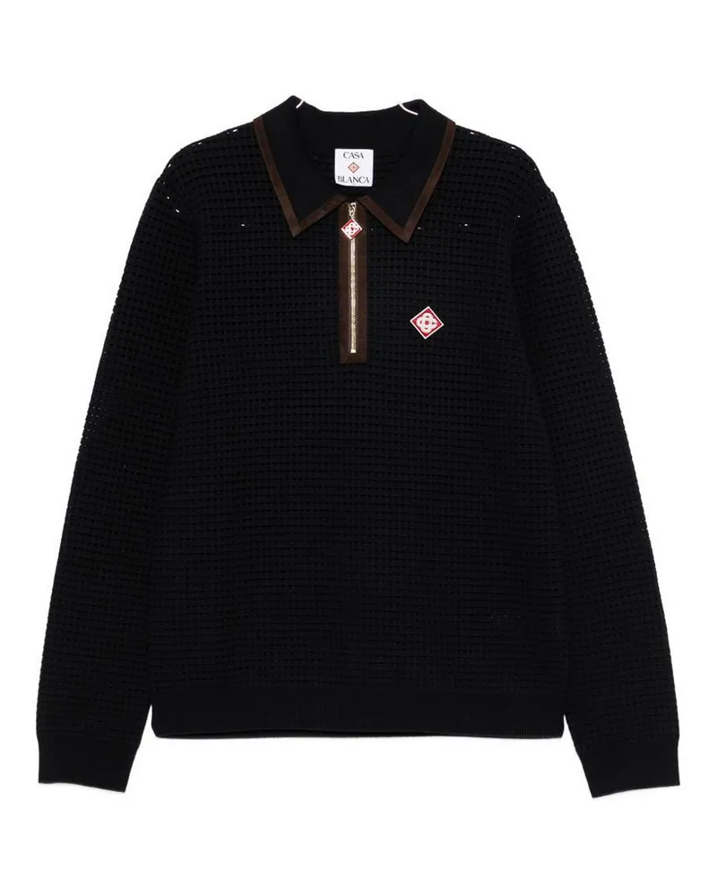 Casablanca Paris Poloshirt - Dunkelblau Dunkelblau