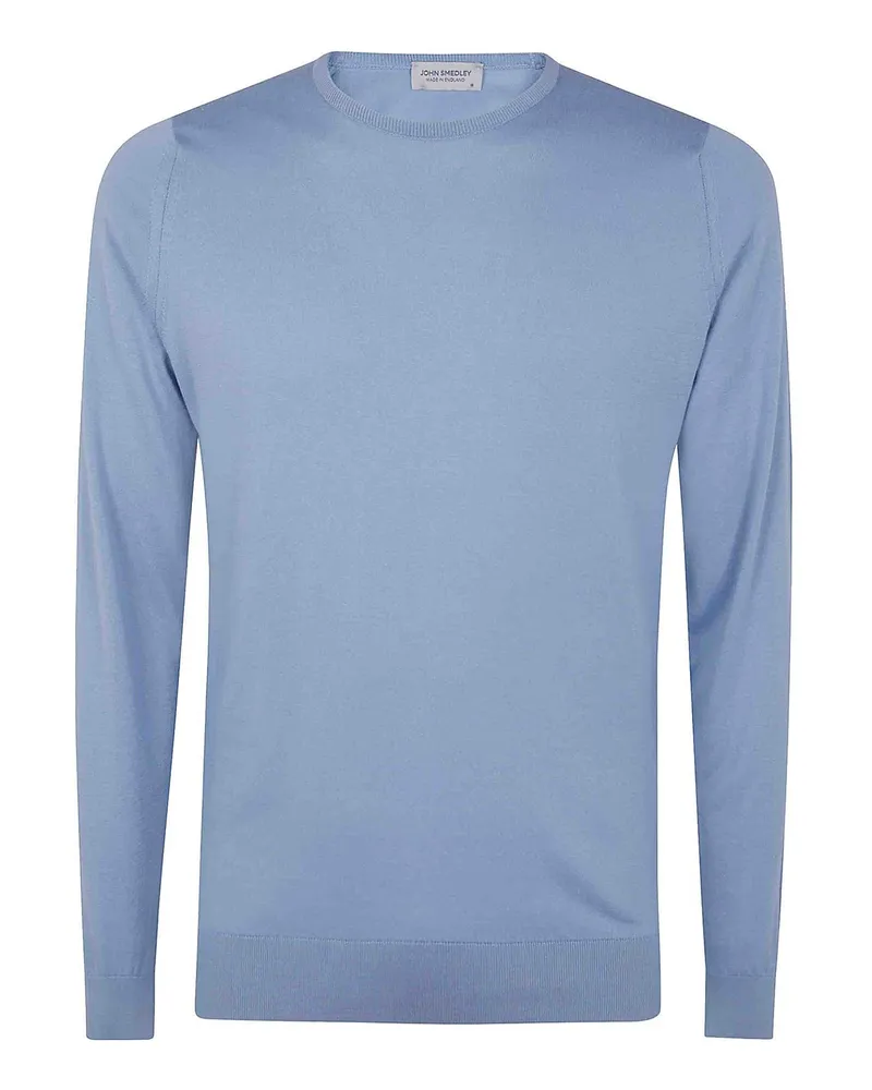 John Smedley Rundhalspullover - Grün Grün