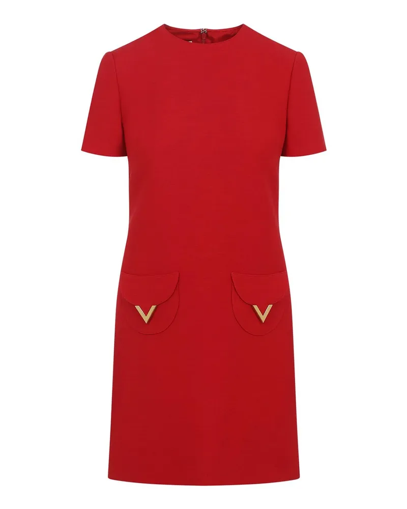 Valentino Garavani Kurzes Kleid - Rot Rot