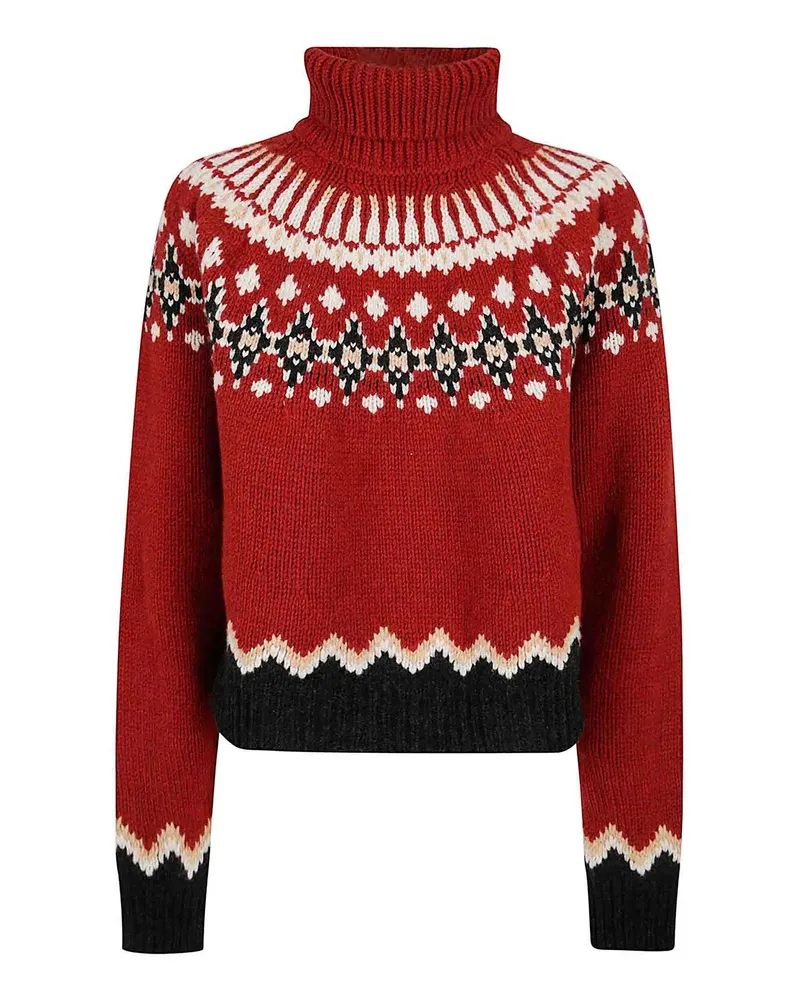 Alanui Rollkragenpullover - Bunt Bunt