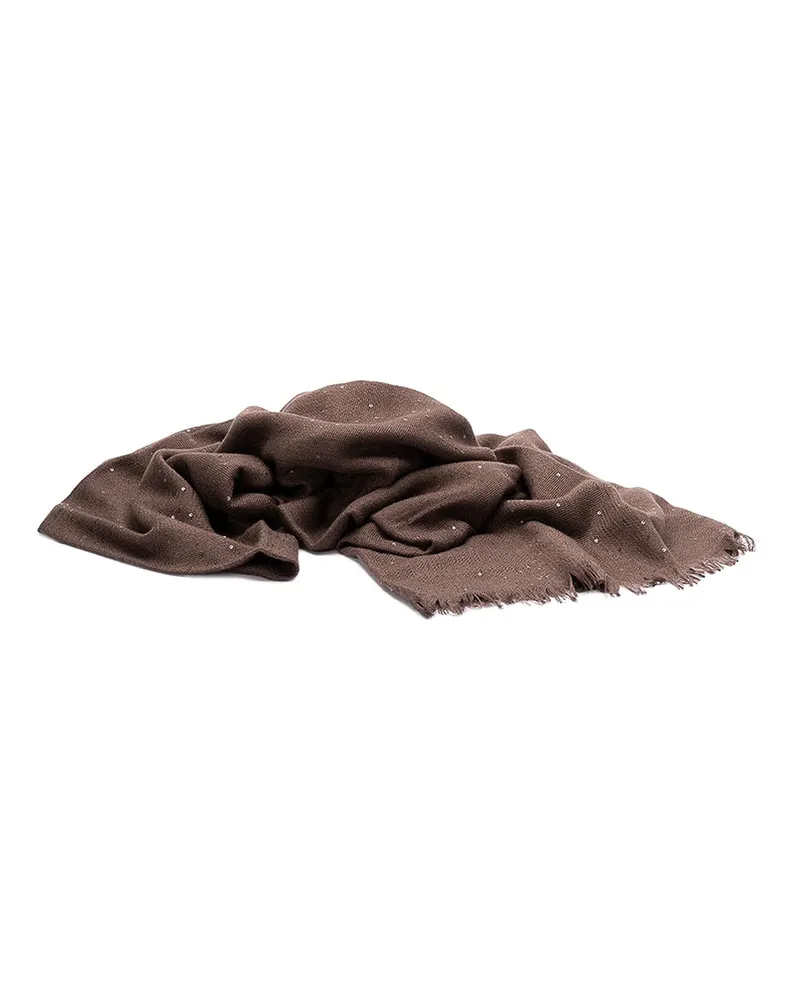 Brunello Cucinelli Schal - Braun Braun
