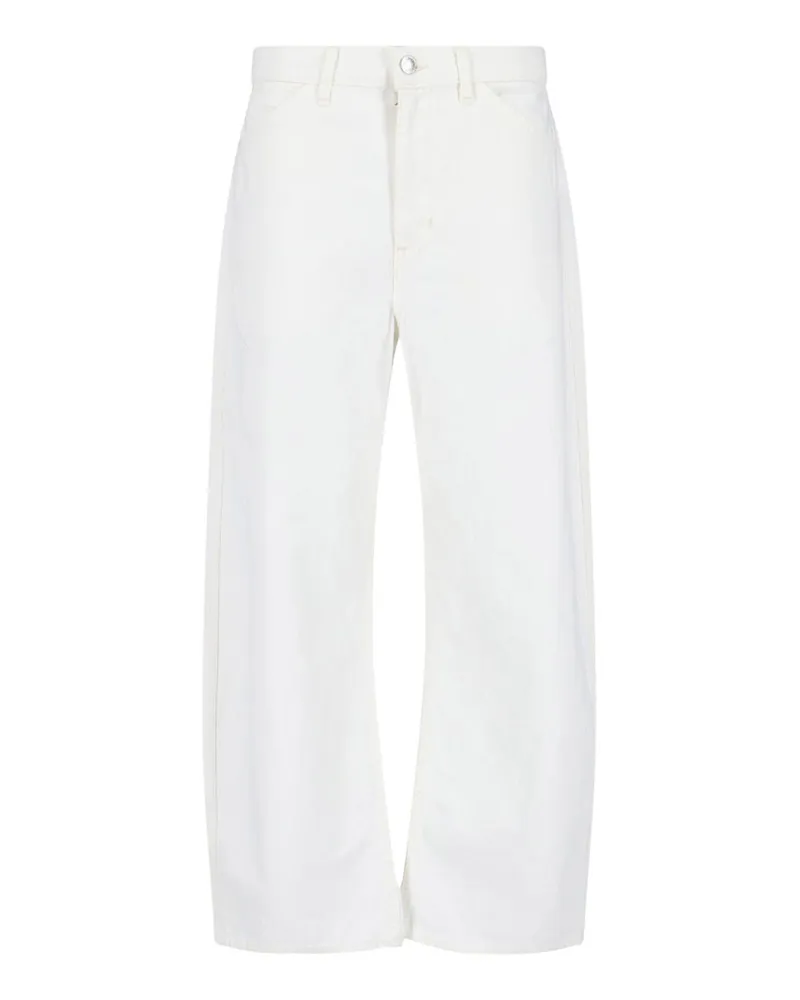 Nili Lotan Straight Leg Jeans - Weiß Weiß