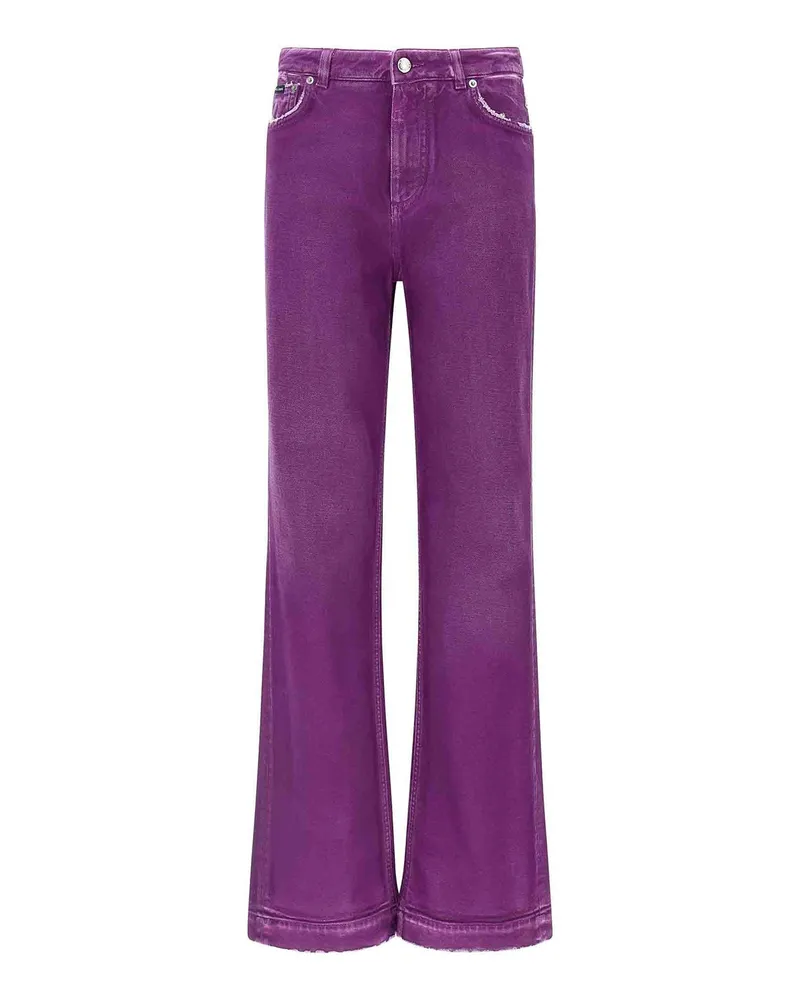 Dolce & Gabbana Casual Hose - Bunt Lila