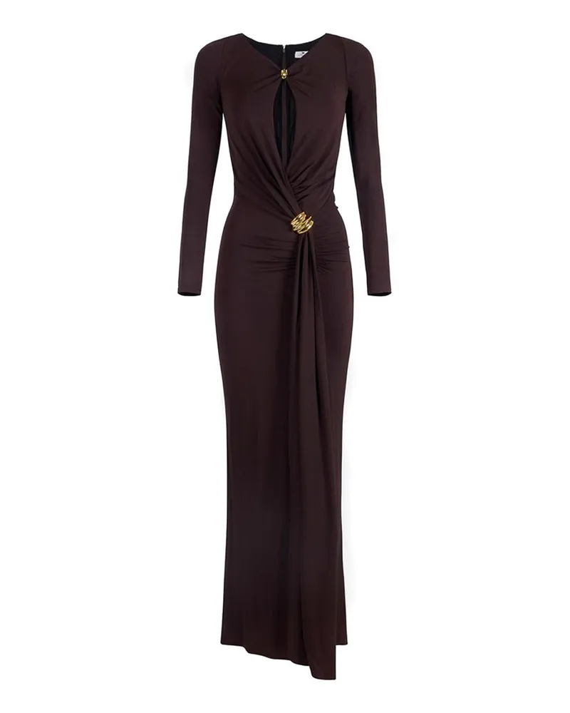 Elisabetta Franchi Abendkleid - Braun Braun