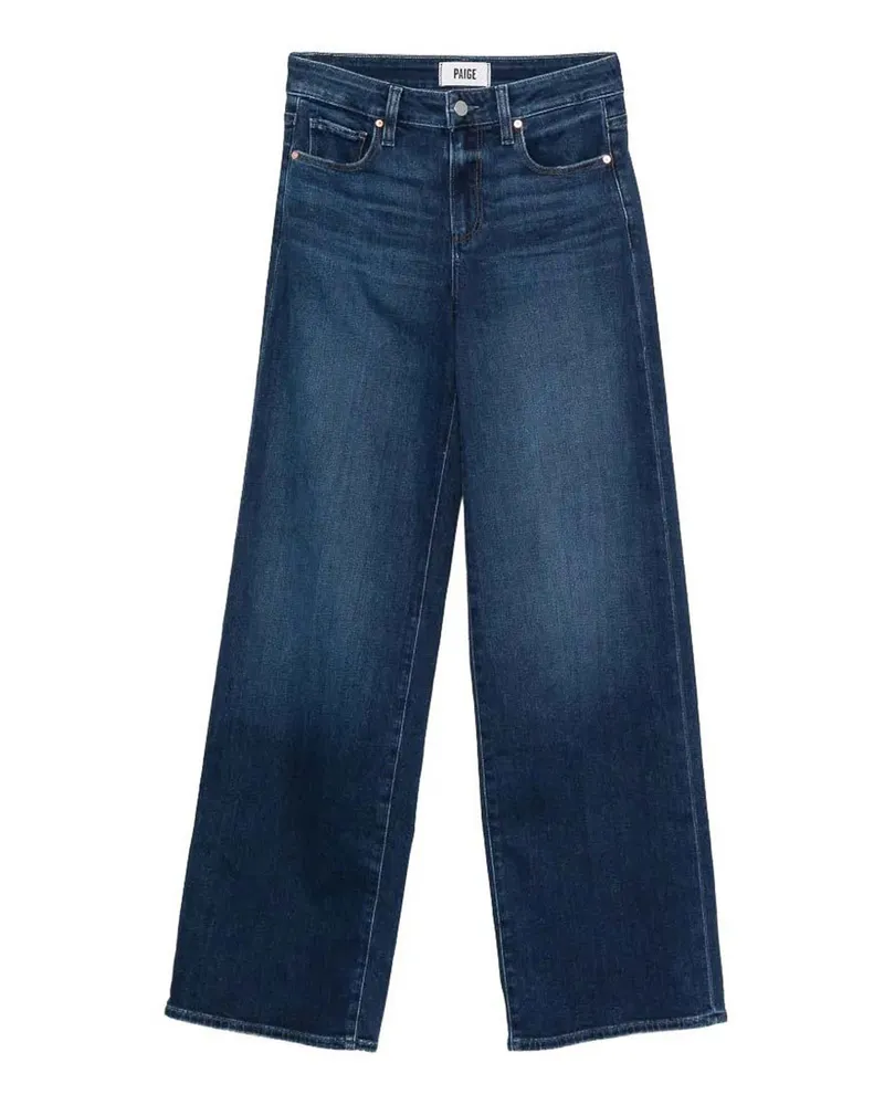 Paige Straight Leg Jeans - Blau Blau
