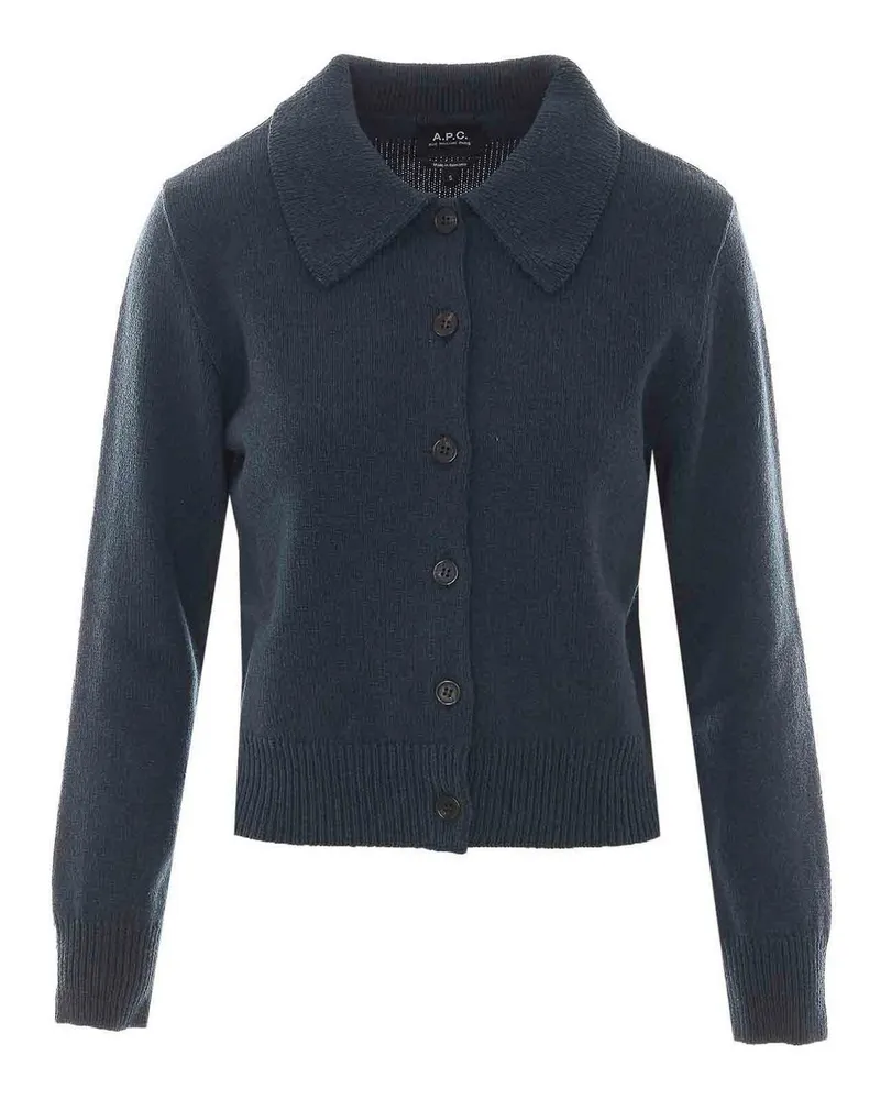 A.P.C. A. P.C. Cardigan - Blau Blau