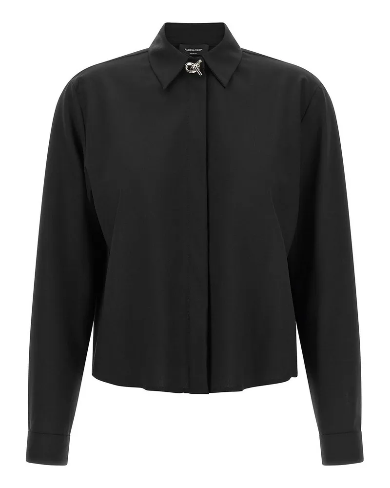 Fabiana Filippi Hemd - Schwarz Schwarz