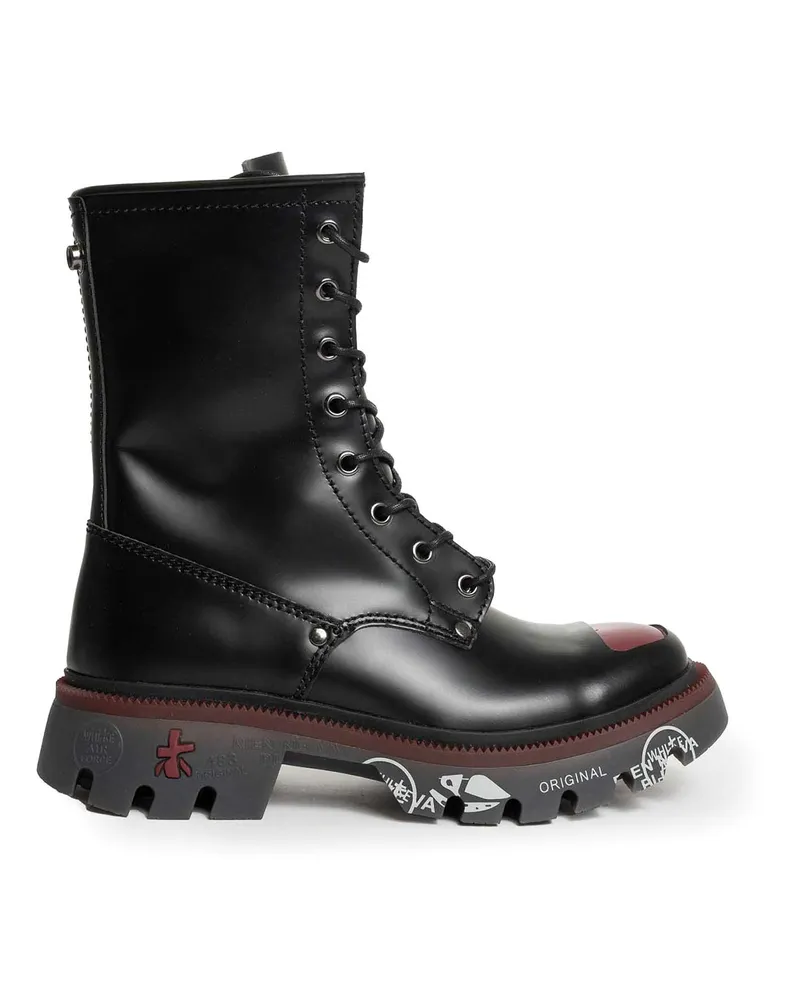 Premiata Stiefel - Schwarz Schwarz