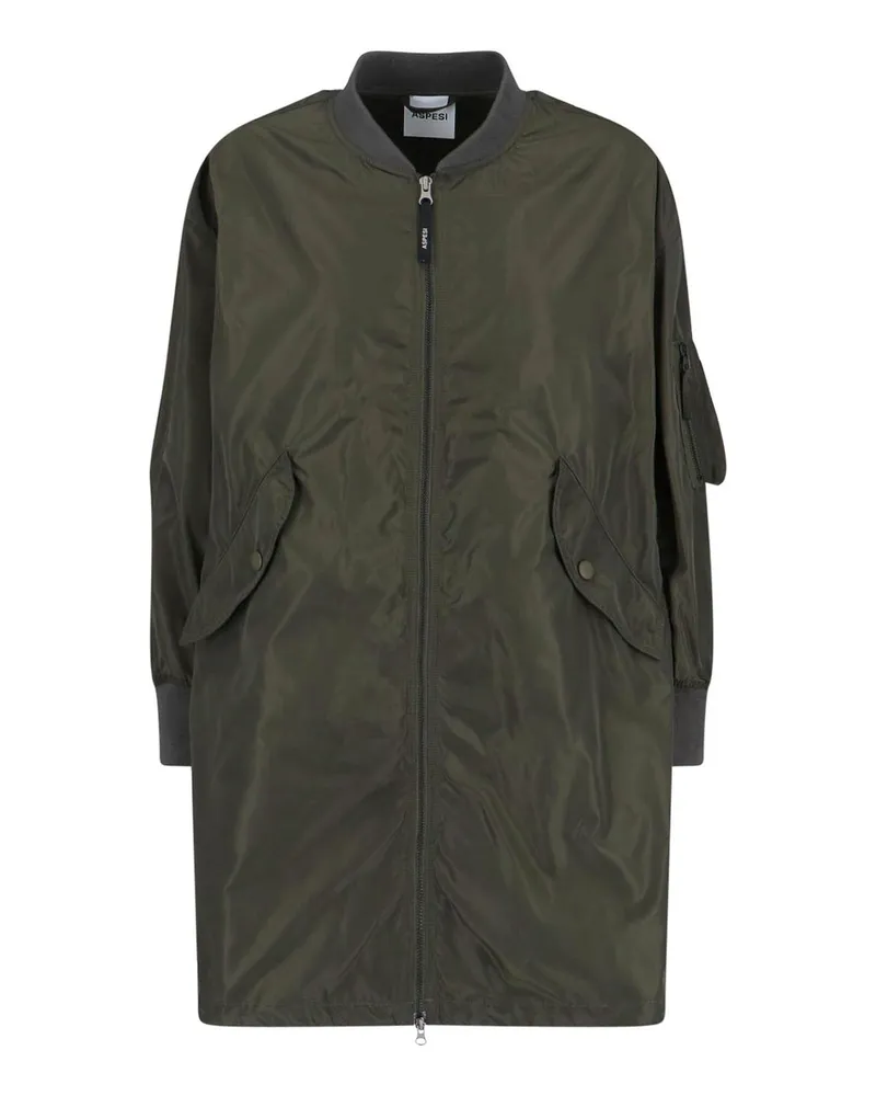ASPESI Knielanger Mantel - Grün Grün