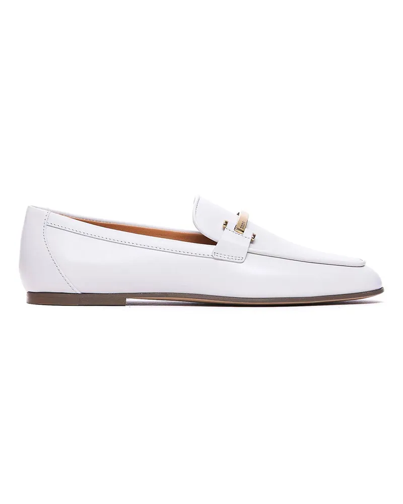 TOD'S Mokassins - Weiß Weiß