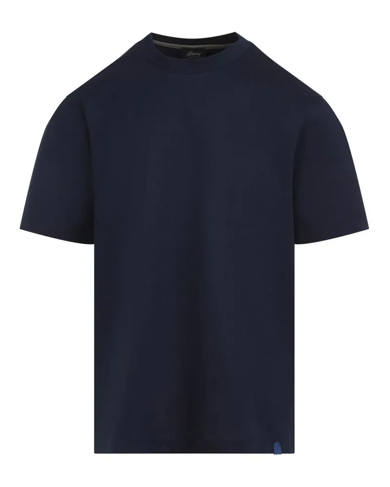 Brioni T-Shirt - Dunkelblau Dunkelblau