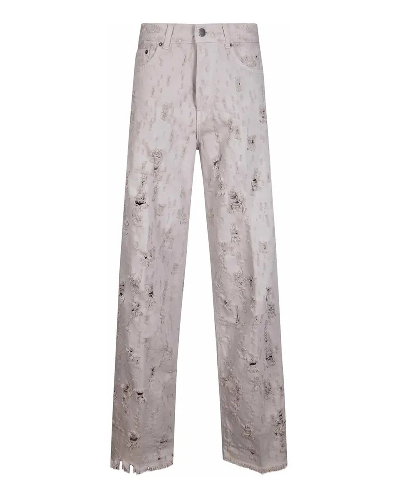 Haikure Straight Leg Jeans - Grau Grau