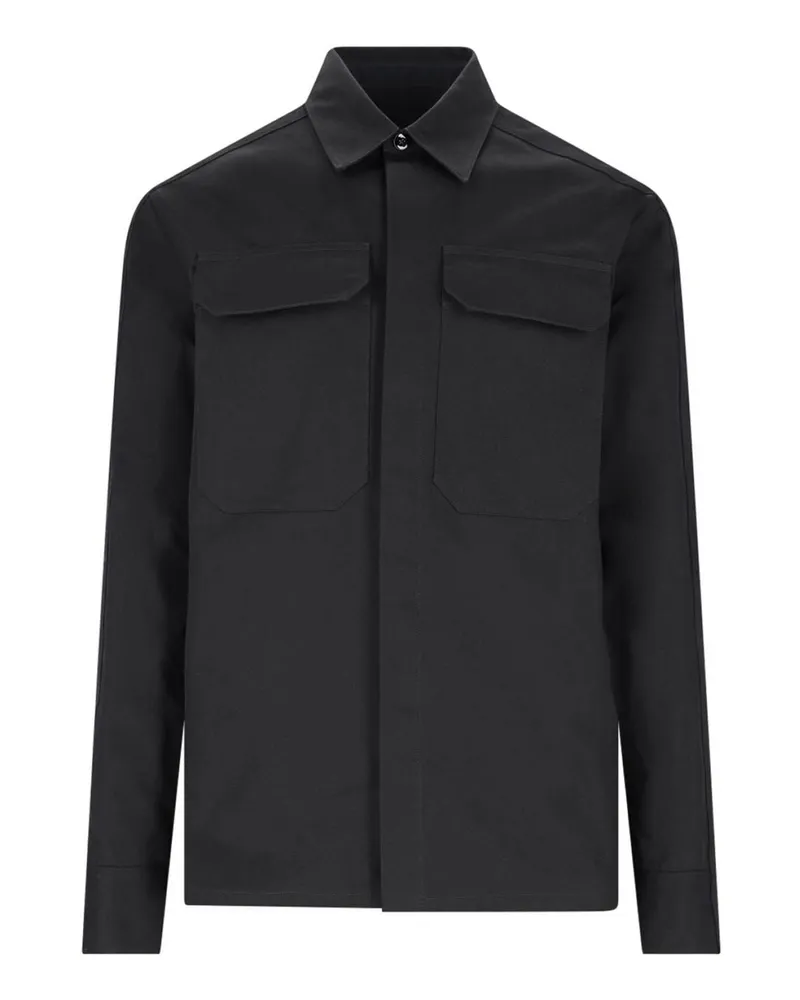 Jil Sander Hemd - Schwarz Schwarz
