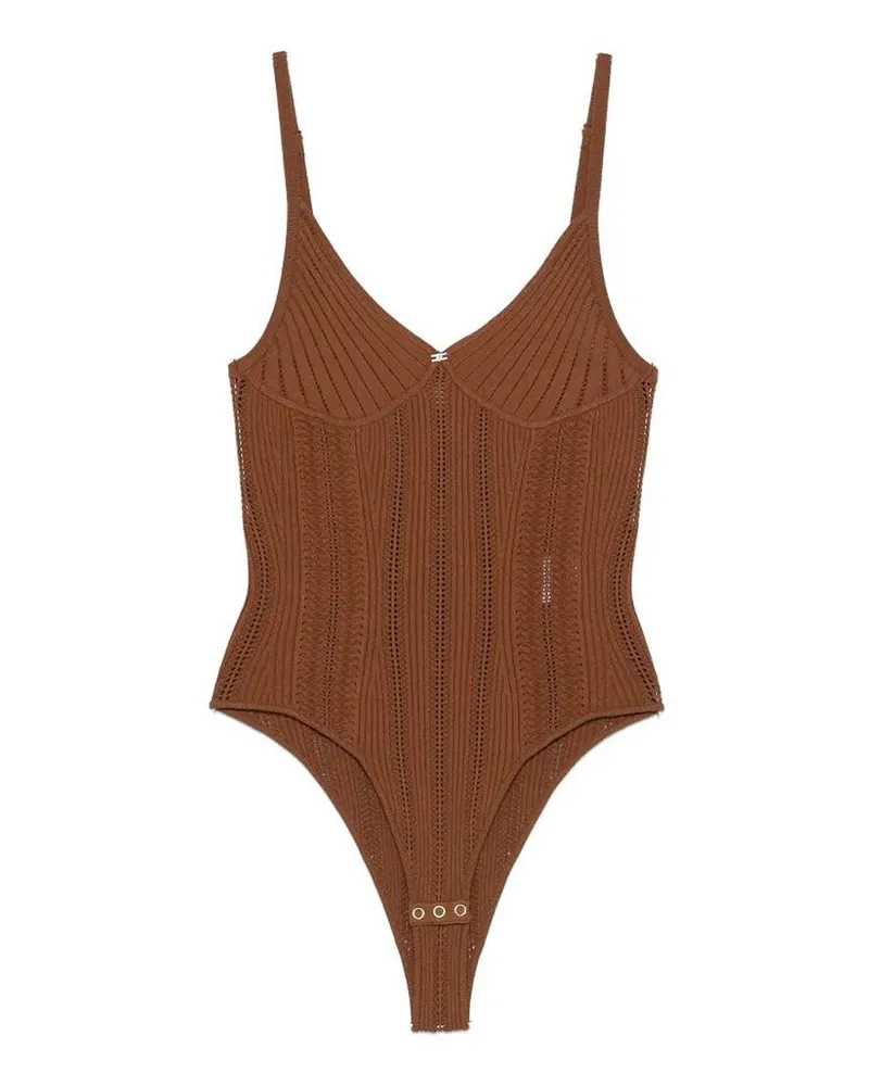 Elisabetta Franchi Top - Braun Braun