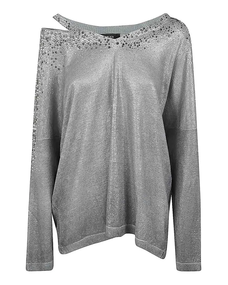 Avant Toi V-Pullover - Weiß Weiß