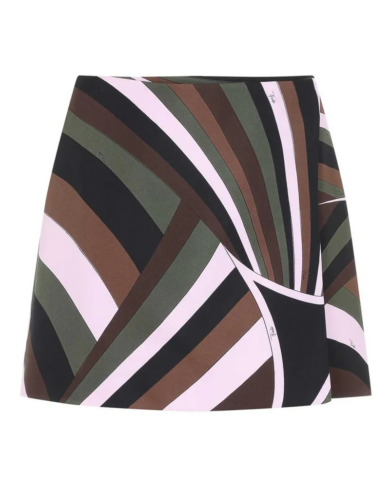 Emilio Pucci Minirock - Hellbraun Hellbraun