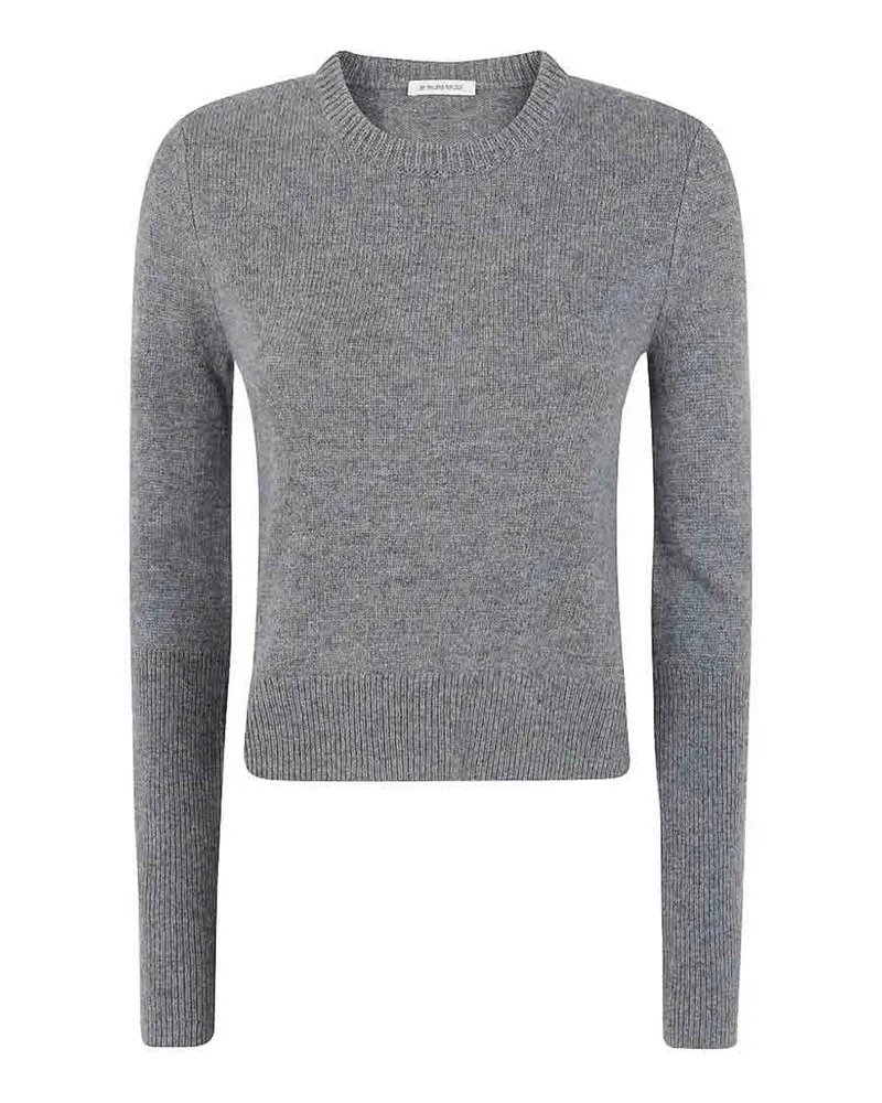 By Malene Birger Rundhalspullover - Grau Grau