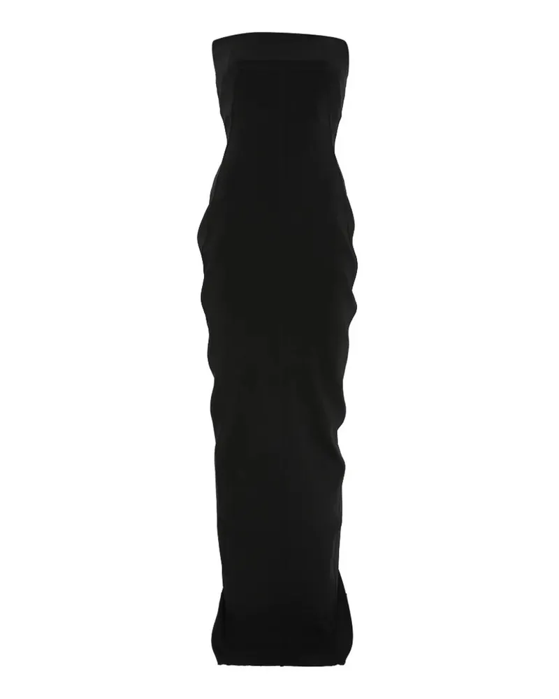 Rick Owens Knielanges Kleid - Schwarz Schwarz