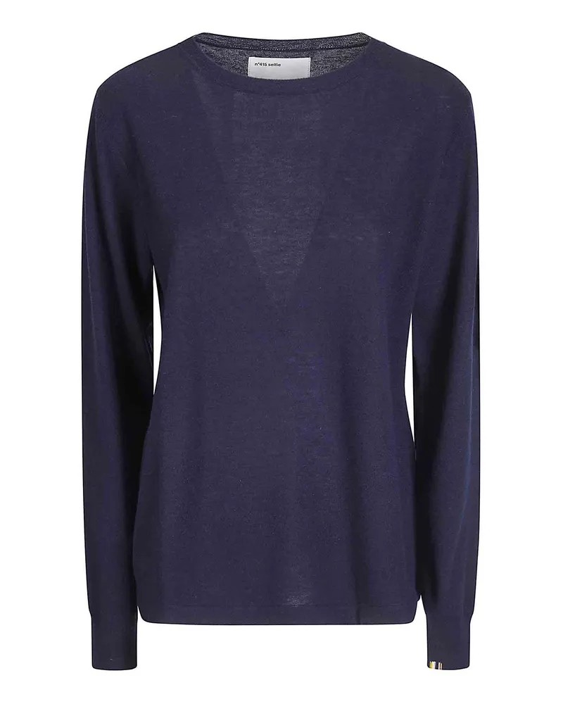 extreme cashmere Rundhalspullover - Dunkelblau Dunkelblau