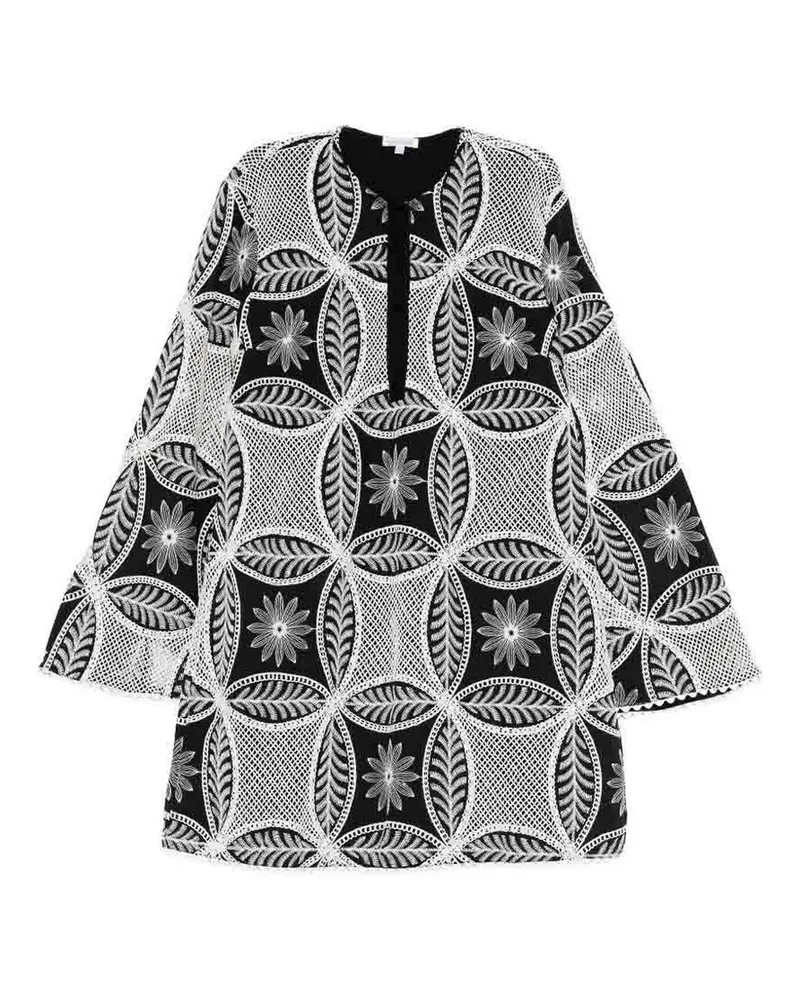 Poupette St Barth Kurzes Kleid - Schwarz Schwarz