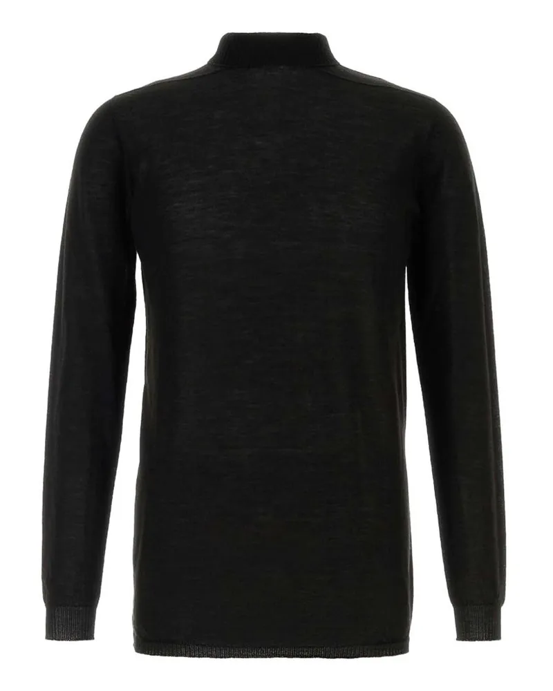 Rick Owens Rundhalspullover - Schwarz Schwarz