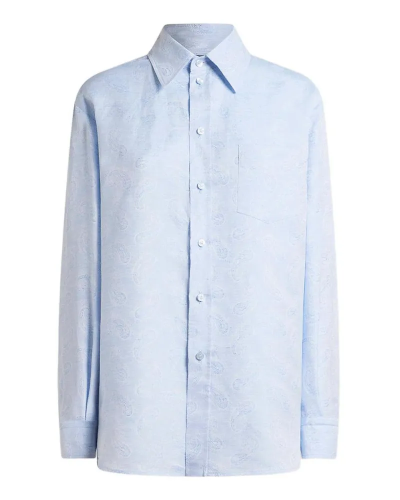 Etro Hemd - Hellblau Hellblau