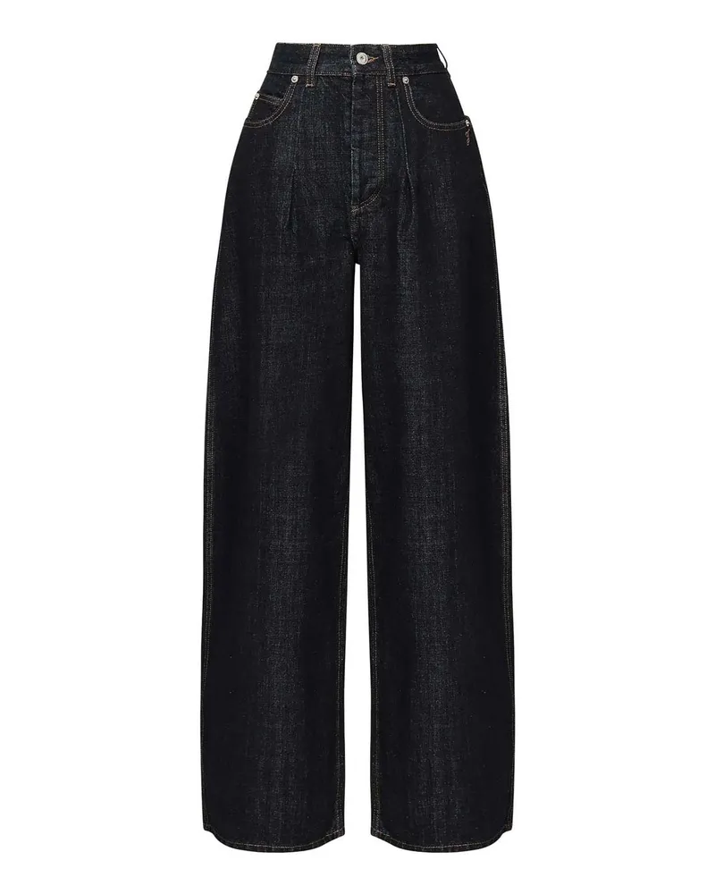 Jacquemus Straight Leg Jeans - Blau Blau