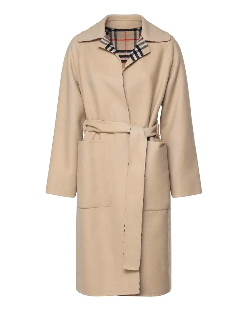Burberry Kurzer Mantel - Beige Beige