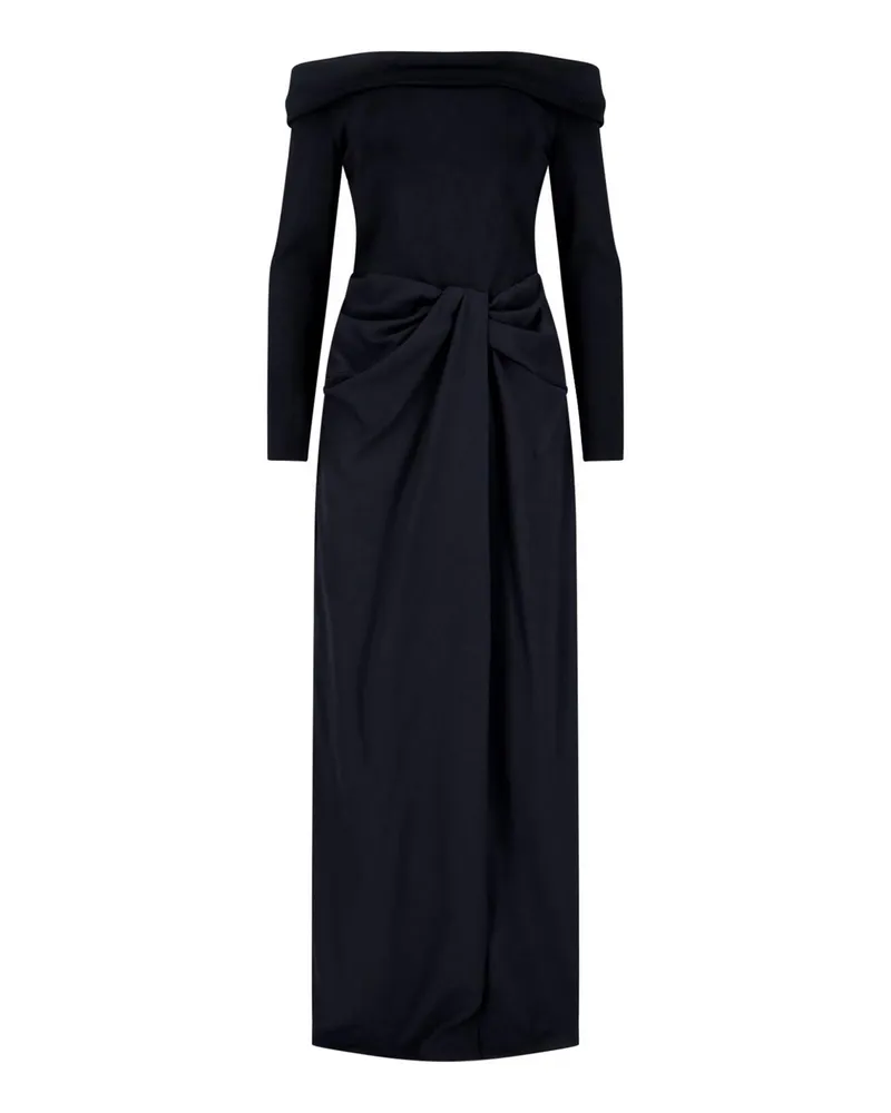 Ralph Lauren Maxikleid - Schwarz Schwarz