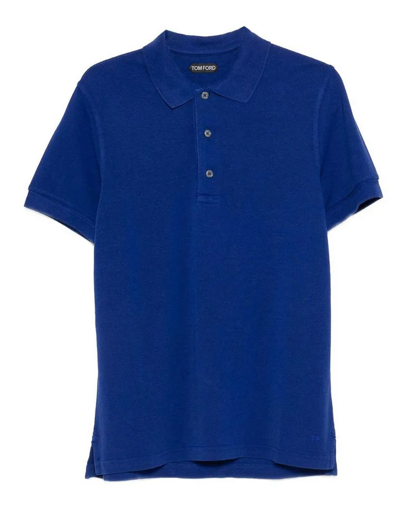 Tom Ford Poloshirt - Blau Blau