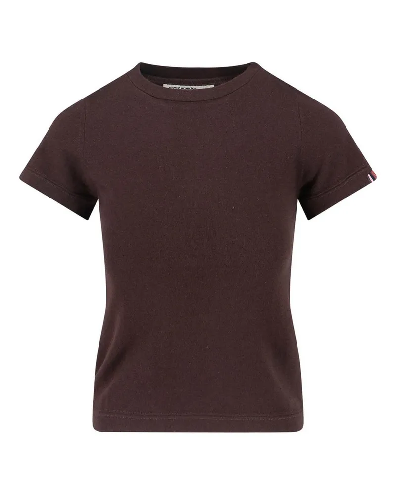 extreme cashmere T-Shirt - Braun Braun