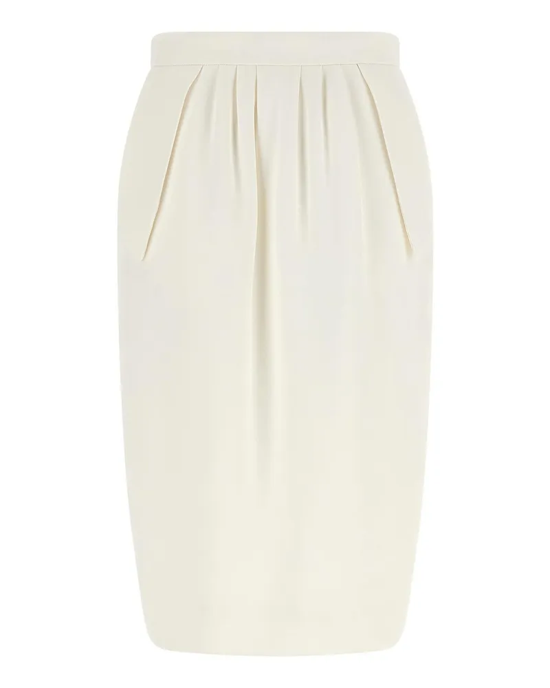 Stella McCartney Midirock - Weiß Weiß