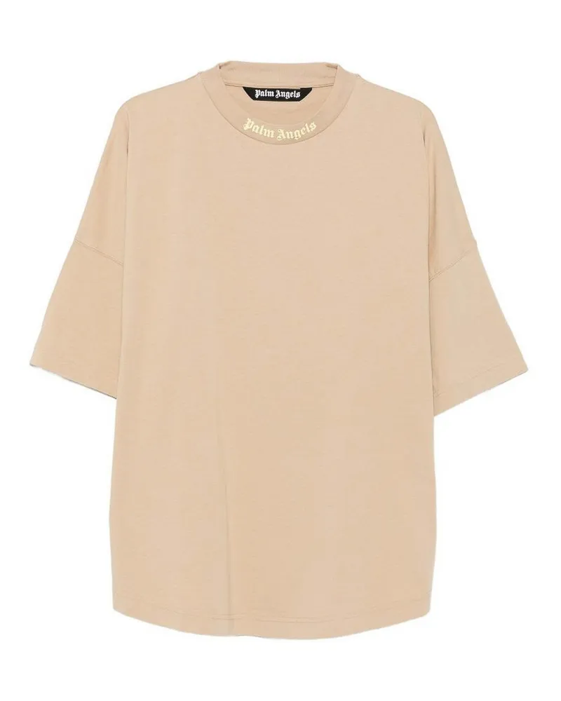 Palm Angels Rundhalspullover - Beige Beige
