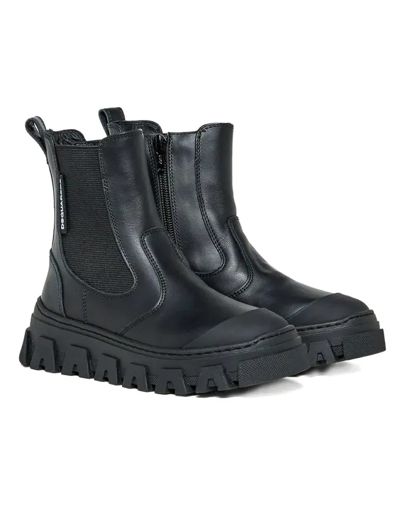 Dsquared2 Stiefel - Schwarz Schwarz