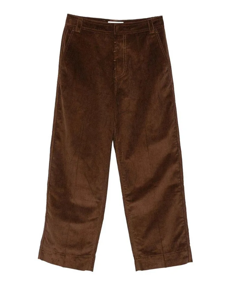AMI Paris Straight Leg Jeans - Braun Braun