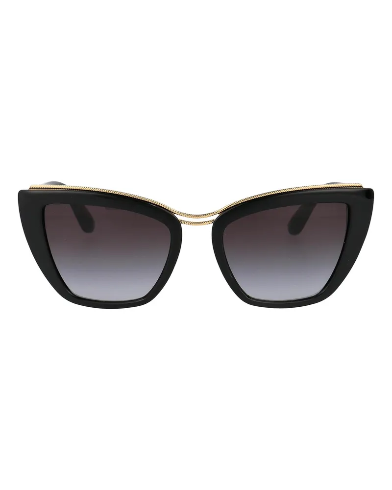 Dolce & Gabbana Sonnenbrille - Schwarz Schwarz