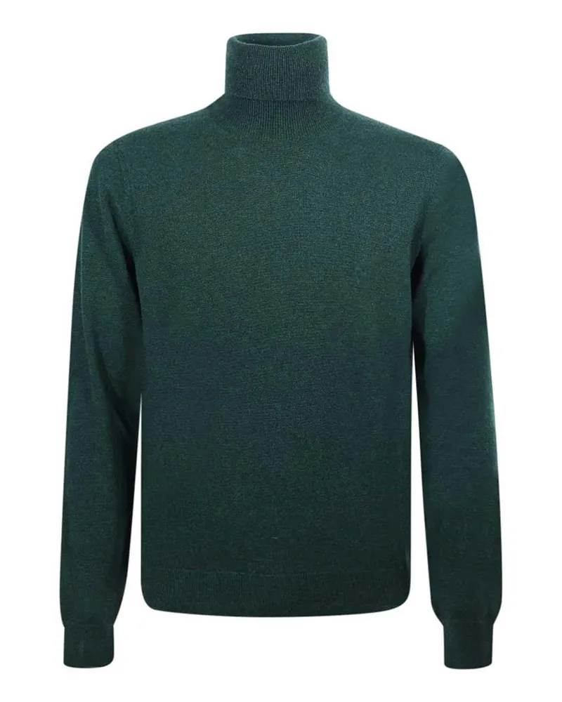 Malo Rollkragenpullover - Grün Grün