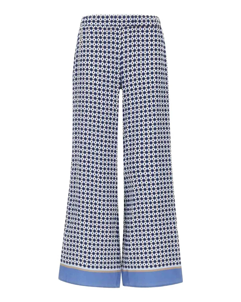 Kangra Cashmere Casual Hose - Blau Blau