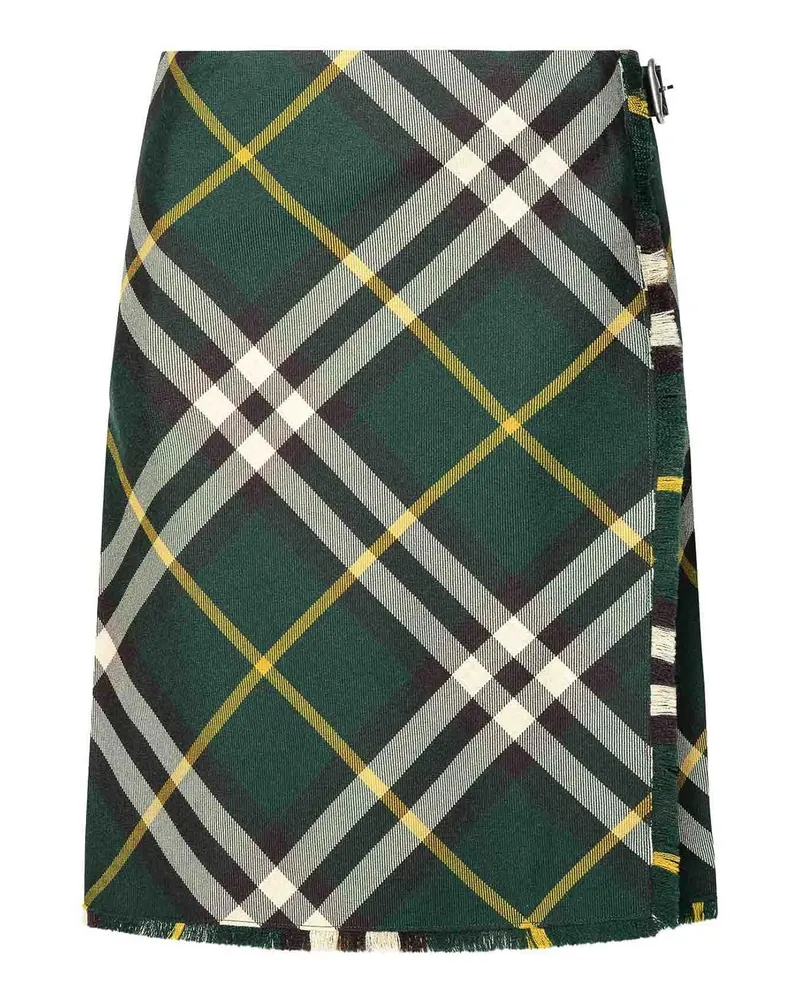 Burberry Midirock - Grün Grün