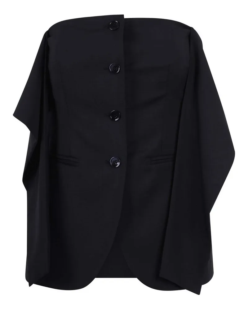 Max Mara Top - Schwarz Schwarz