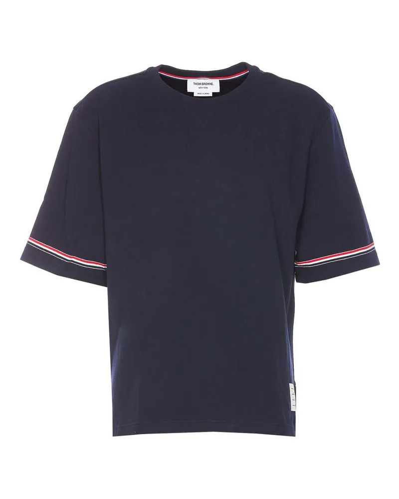 Thom Browne T-Shirt - Blau Blau