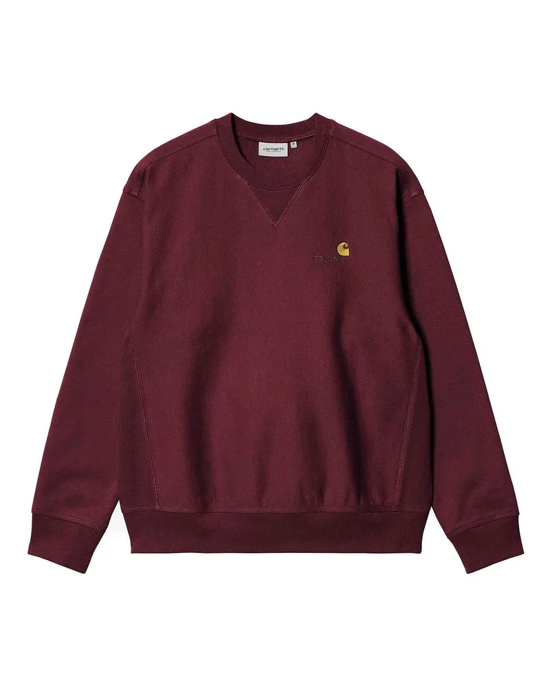Carhartt WIP Sweatshirt - Dunkelrot Dunkelrot