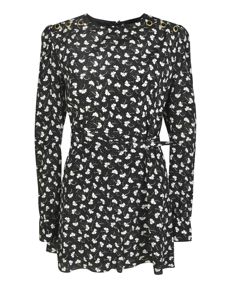 Alessandra Rich Knielanges Kleid - Schwarz Schwarz