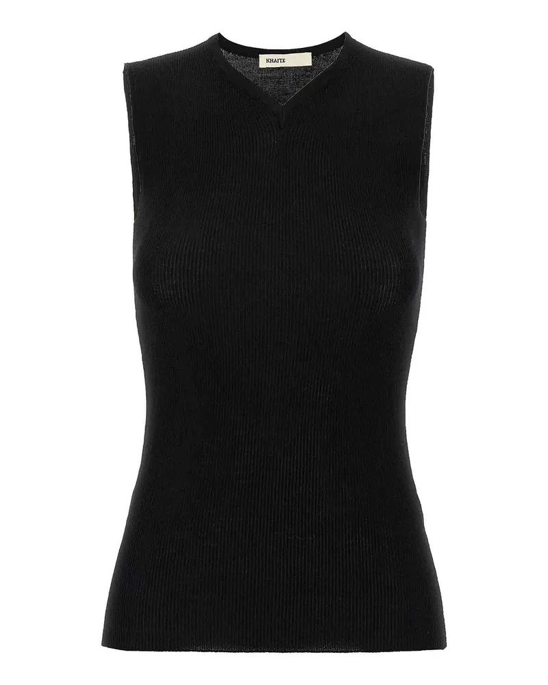 KHAITE Top - Schwarz Schwarz