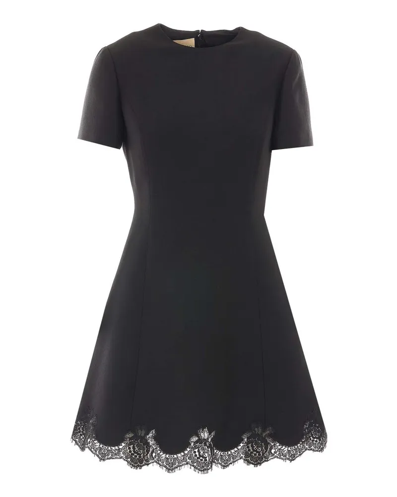 Valentino Garavani Knielanges Kleid - Schwarz Schwarz