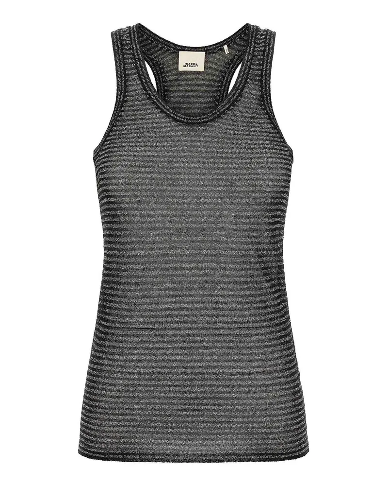 Isabel Marant Top - Silber Silber