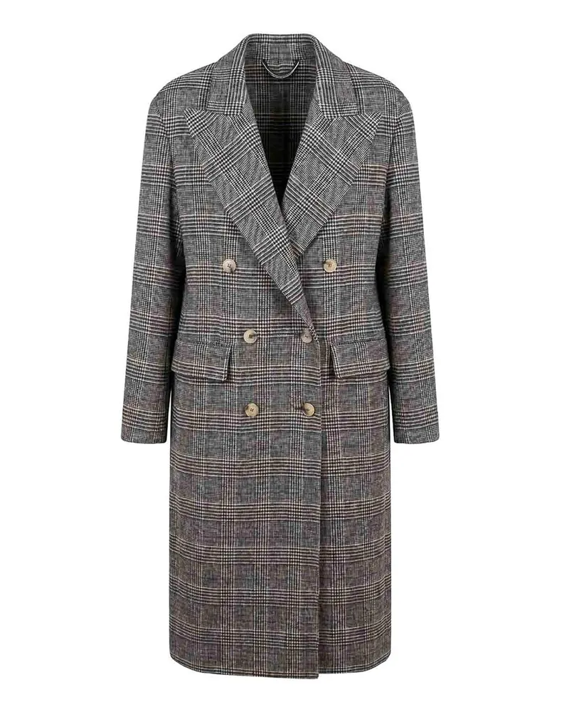 Ermanno Scervino Knielanger Mantel - Hellgrau Hellgrau